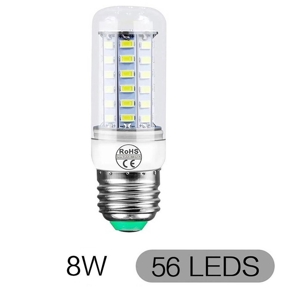 E27E14 LED Corn Bulb 3W12W 24LEDs SMD5730 Chandelier Light 200240V Bedroom Kitchen Home Decor Lighting
