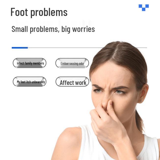 Japanische Athlete's Foot Creme - Antibakteriell, Juckreizlindernd, Schälend, Blasen, Geruchsentferner für Füße & Fußgeruch