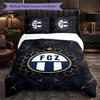 Biancheria da letto a tema FC Zürich Set 3 Pezzi Copripiumino Biancheria da letto decorativa per camera da letto per adolescenti Decorazione per la casa