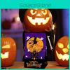 Theme Scarecrow Halloween Witch Pattern Party Snacks Candy Packaging Paper Bags
