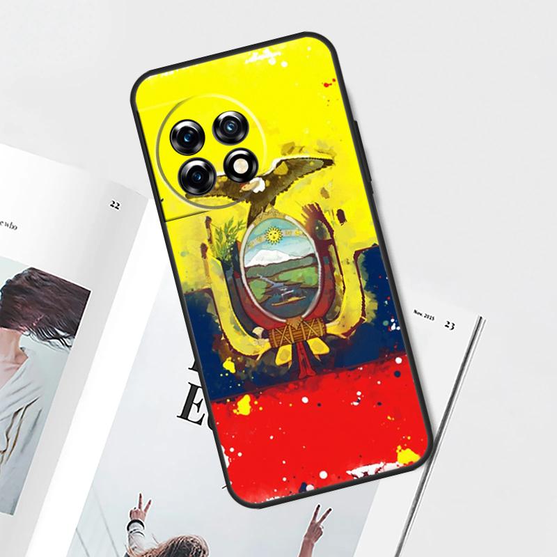 

Ecuador Flag Case For OnePlus Nord CE 5 3 4 Lite N20 N30 OnePlus 15 13 12 11 9 10 Pro 13T 13R 10T Cover OnePlus 9Pro