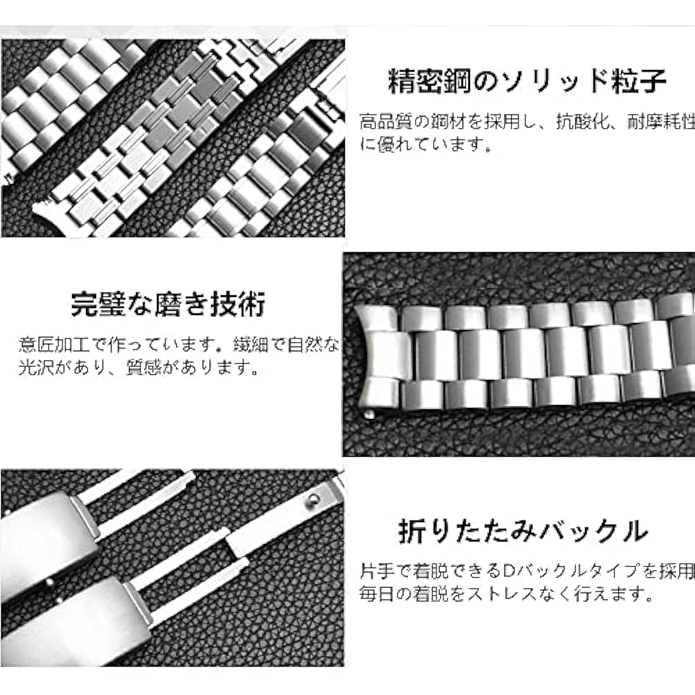 [Nywing] Watch Strap Omega Belt 20mm 22mm Seamaster Watch Band Omega Belt Metal Strap Stainless S...