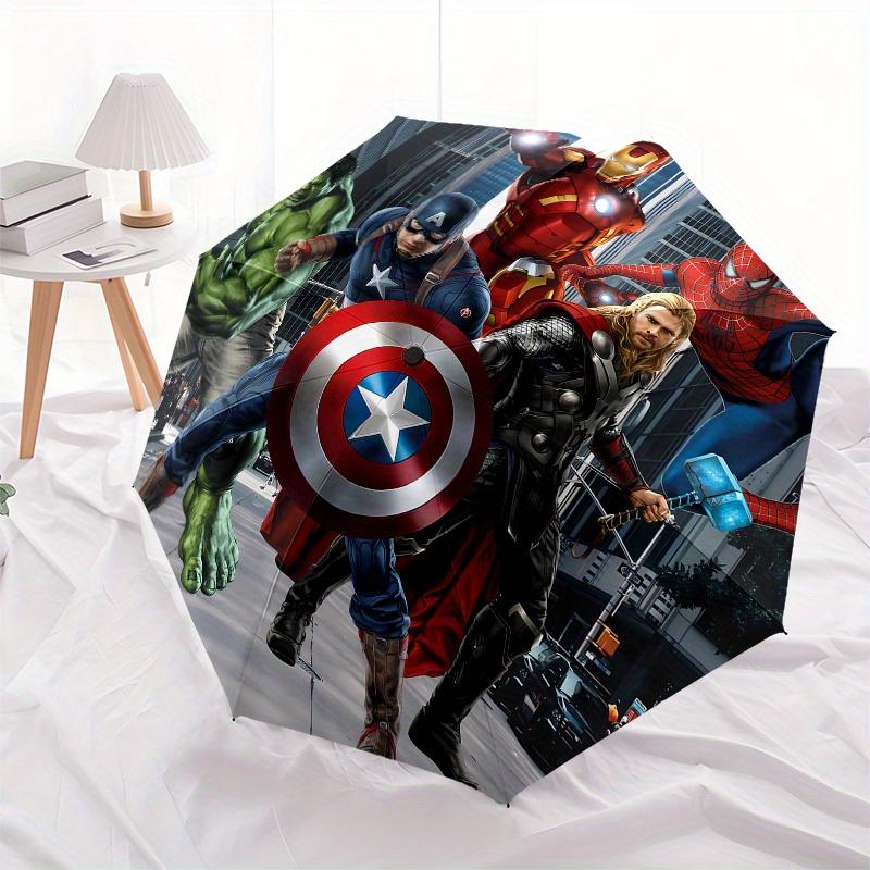 Disney Avengers,Superheroes,Comics High-Quality Umbrella, Eight-Rib Folding Design, Automatic Opening and Closing, Small, Stylish and Practi