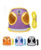 Reflective Breathable Pet Harness for Dogs and Cats - Universal Vest Style Leash