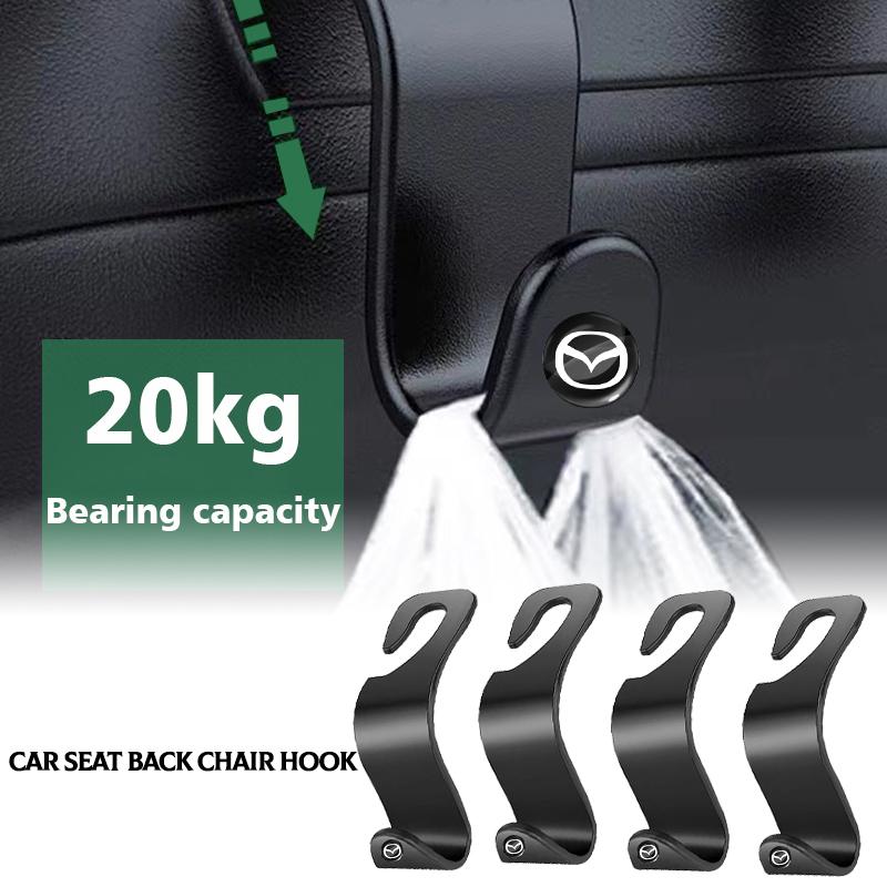 

Universal Car Seat Back Hook Interior Portable Hanger Holder Storage For Mazda 3 6 CX5 2 CX3 CX9 MX5 RX8 Axela Demio MS CX5 2 Axela Demio Atenza MS GH 2Pcs