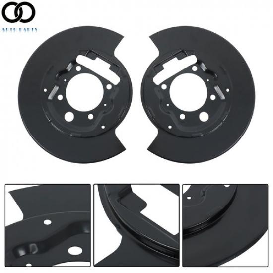 2Pcs Rear Left & Right Brake Dust Shield For Ford F-150 2004 2005 2006 2007 2008