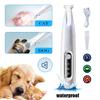 New Dog Paw Trimmer with LED Light Fully Waterproof Pet Hair Trimmer with LED Display Dog Clippers for Grooming 18mm Widen Blade