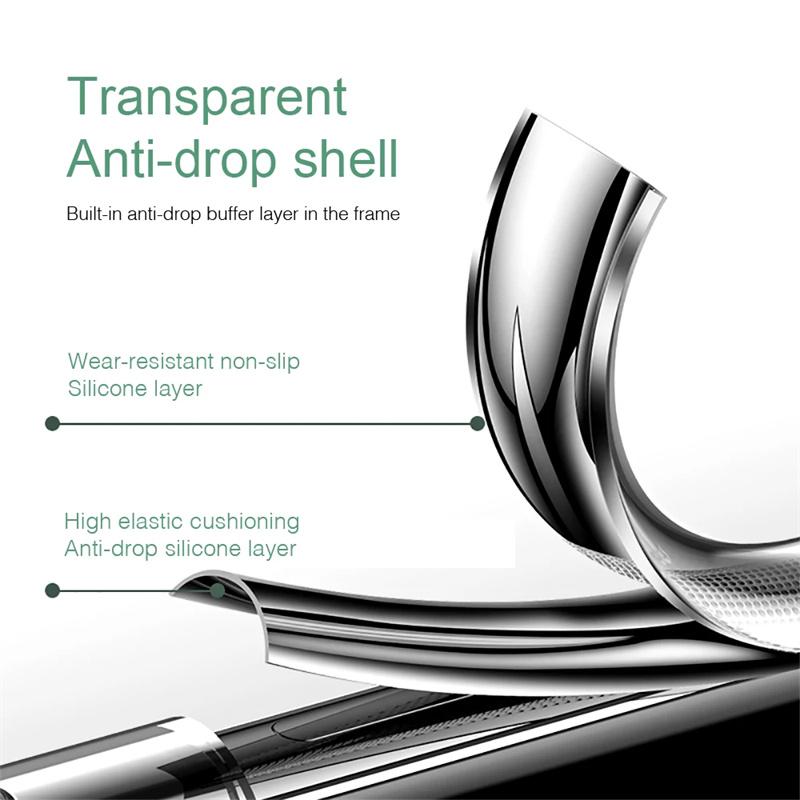 Stoßfeste Airbag TPU Hülle für VIVO Y17S Y27S Y78 Y36 Y35 Y16 Y22S Y02 Y100 Y77 Y76 5G Transparent Ultradünn Klar Vollschutzhülle