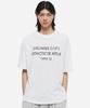 Dipain Vintage Archive Half T-Shirt Stone White