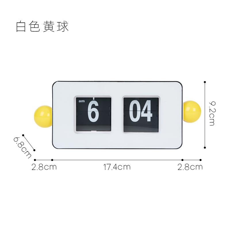 Automatischer Blattwendekalender Schreibtischdekoration Wohnzimmer Schlafzimmer Arbeitszimmer Nachttisch Kreative Einfache Und Retro Uhr