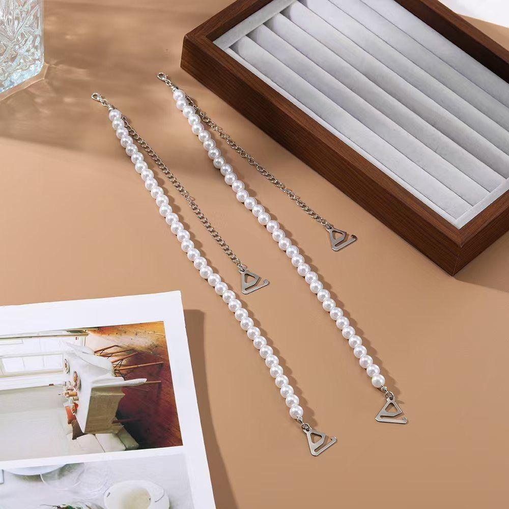 Bow Pearl Bra Straps Adjustable Shoulder Straps Fahsion Shoulder Belts Women