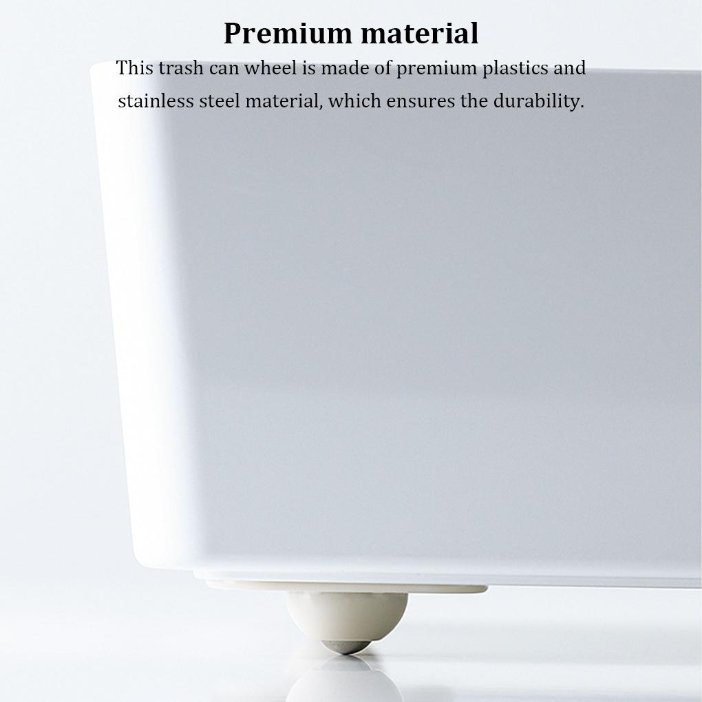 4X Universalrolle Schwenkrolle Schrankrad Einfach zu installieren Mehrzweck Platzsparend Haushaltszubehör Schrank