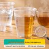 Xin Ya Thickened Disposable Rolled Rim Transparent Plastic Cups