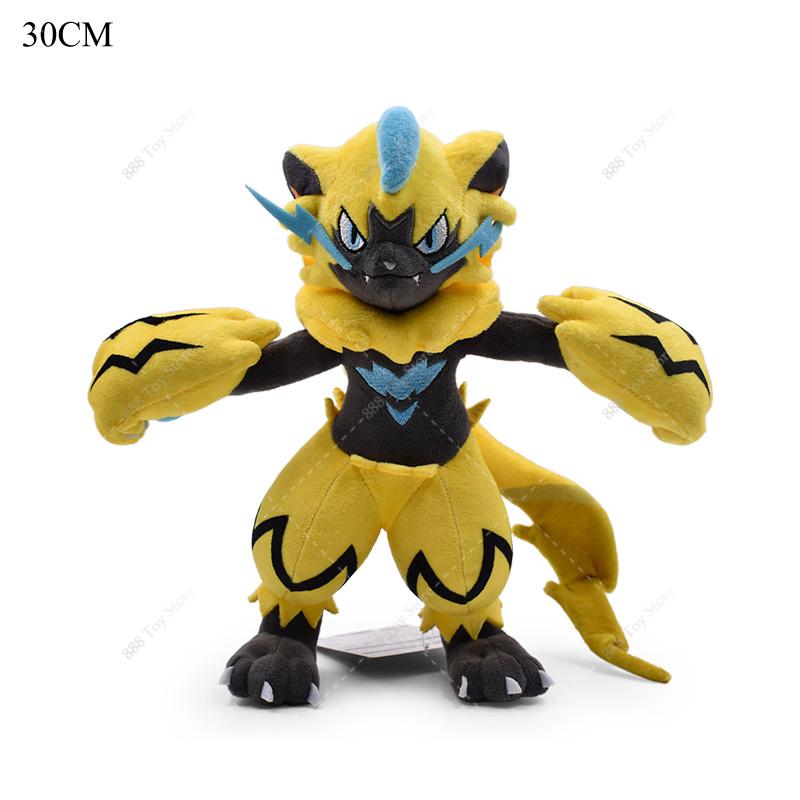 Pokemon Shiny Kyogre Cute Plush Toys Anime Lucario Greninja Furret Charizard Rayquaza Zapdos Exeggutor Stuffed Peluche Doll Gift