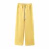 Women's Straight Sweatpants Sports Loose Slim Scimitar Pants High Waist Casual Trousers