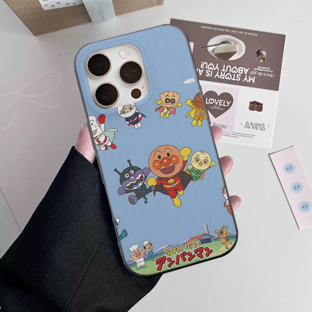 Bread Superman Phone Case For IPhone 17 16 15 14 13 12 11 Pro Max Plus Corrugated Bumper Back Cover Shell