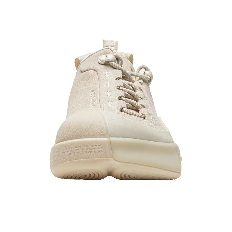 Li Ning Wu Dao Ace 3.0 Trendy Sports Breathable Durable Low-Top Lifestyle Shoes Unisex Sneaker Rice-Paper-White AZGV095-1