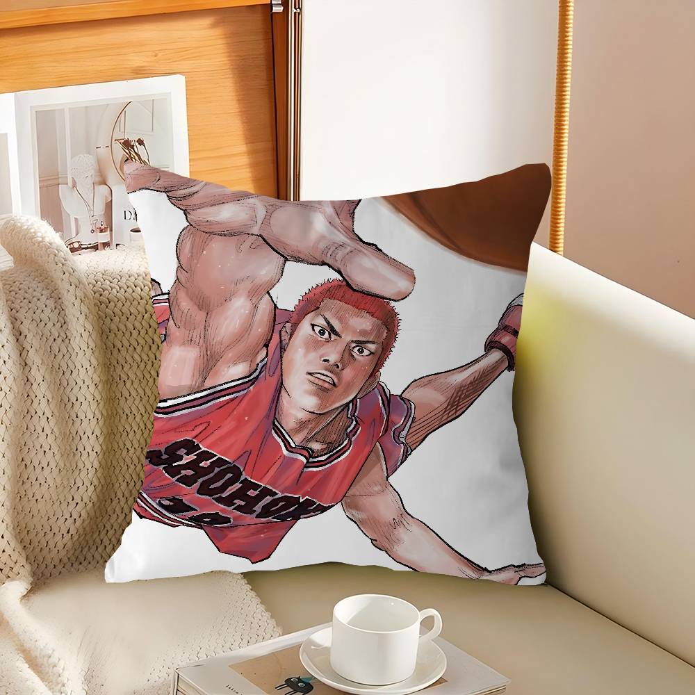 Slam Dunk Decorative Room Aesthetics Pillow Case Home Decor Bedroom Sofa Bed Couch Pillow Cover 45x45