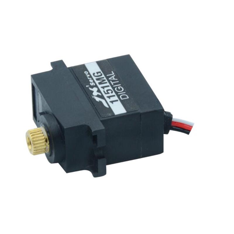 JX PDI-1151MG 15g 3.6KG Ingranaggio Metallico Digitale Senza Nucleo Impermeabile a 180 Gradi Servo per Auto RC TRX4 WPL