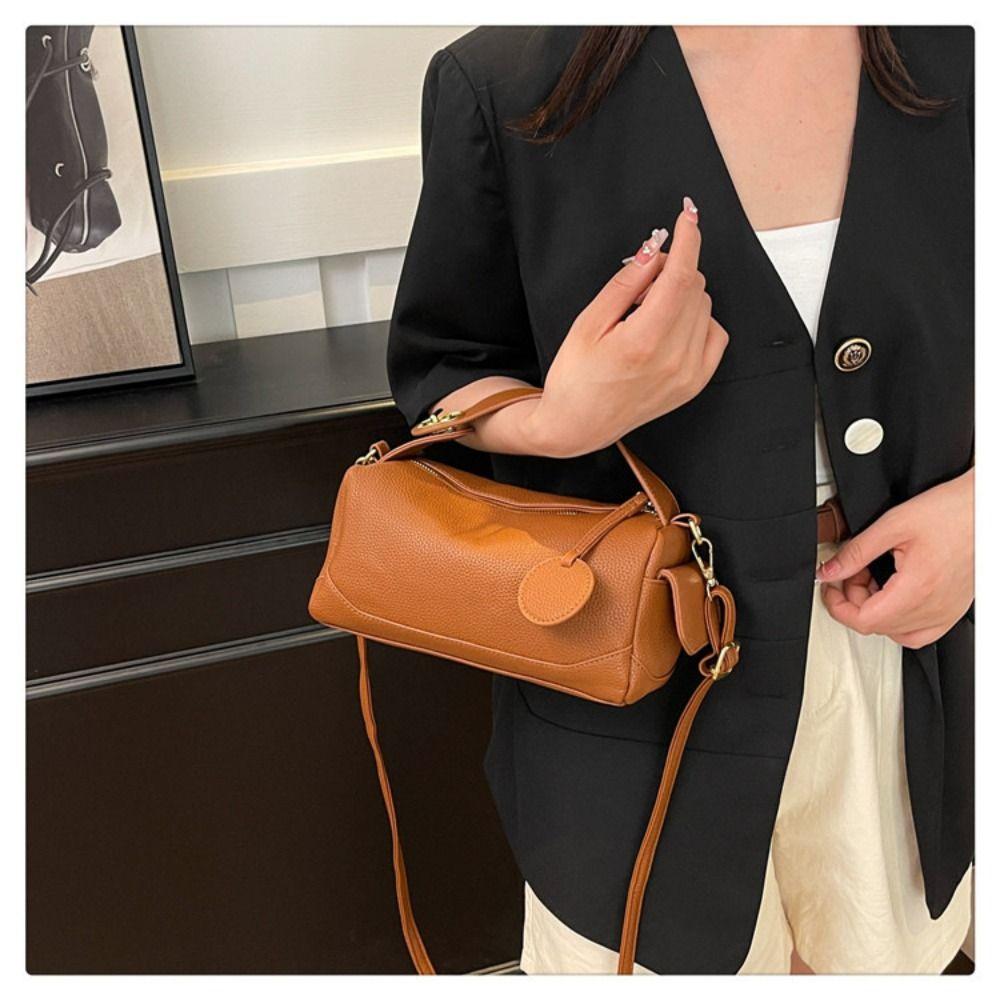 Top Handle Single Shoulder Bag Vintage Women's Crossbody Bag Tote Pillow Bag  Fashion Accessory