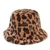 Universal Chemistry Fur Leopard Beige Bucket Hat