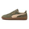 Puma Série Palerme Billys Baskets Confortables Polyvalentes Durables Basses Baskets Unisexe Marron Vert 399993-01