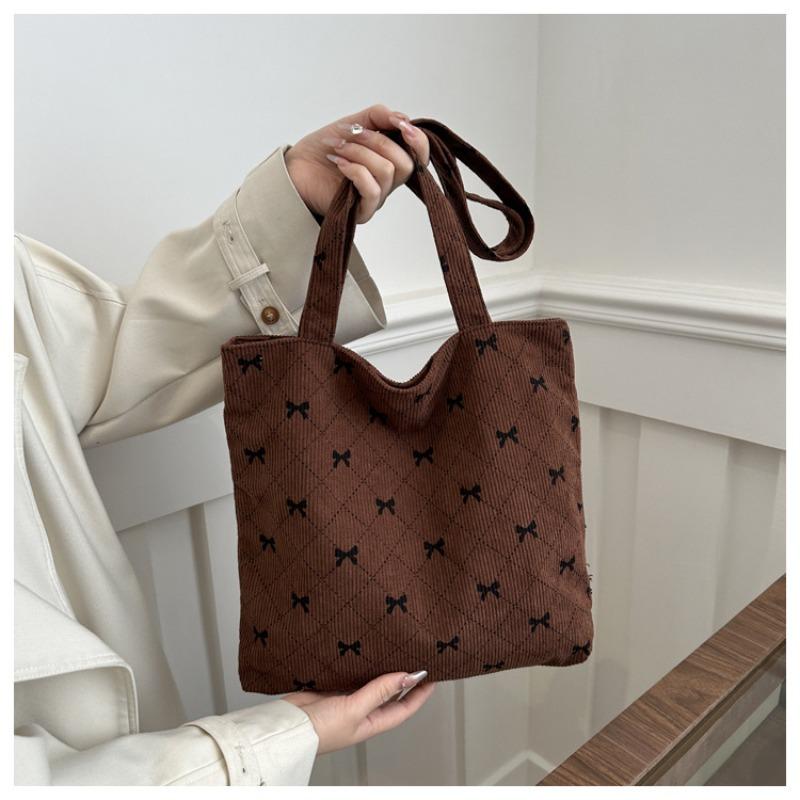 

Bag large capacity women s new casual retro shoulder bag simple fashion tote bag versatile handbag коричневый