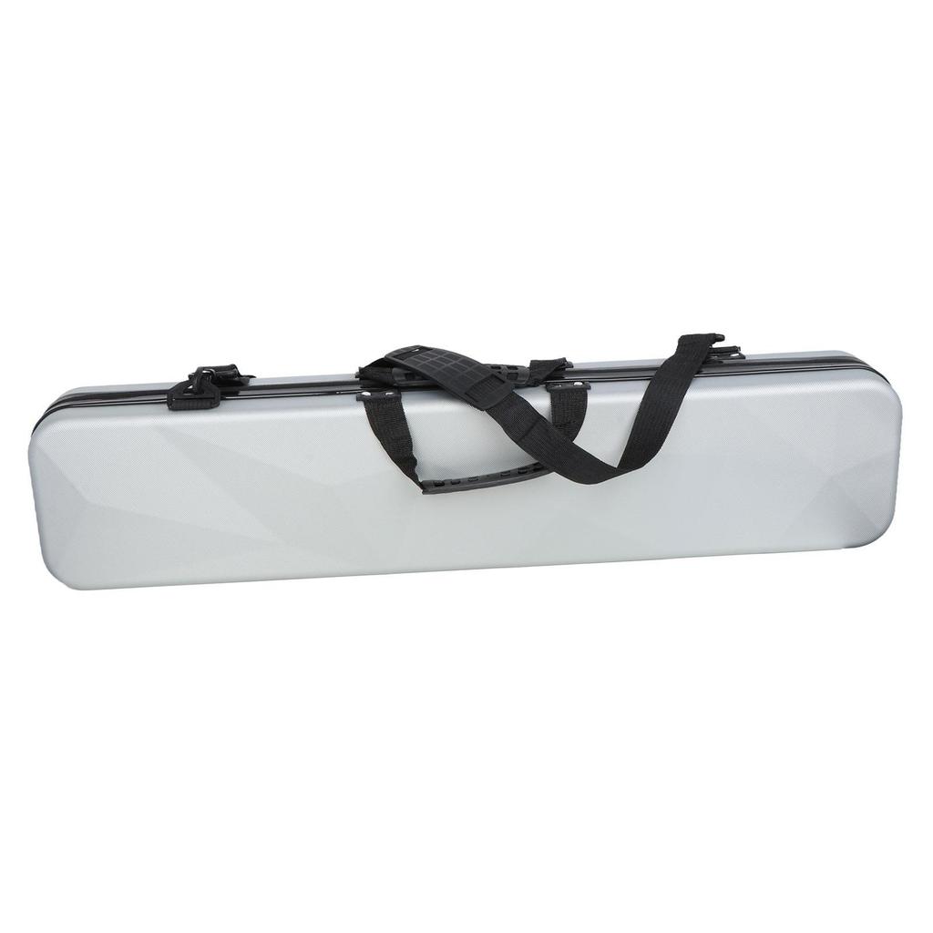 Billiards Pool Cue Case PVC Hard Case 1/2 Split Club Bag Lightweight Waterproof Protective Pouch for Training Billiards Game