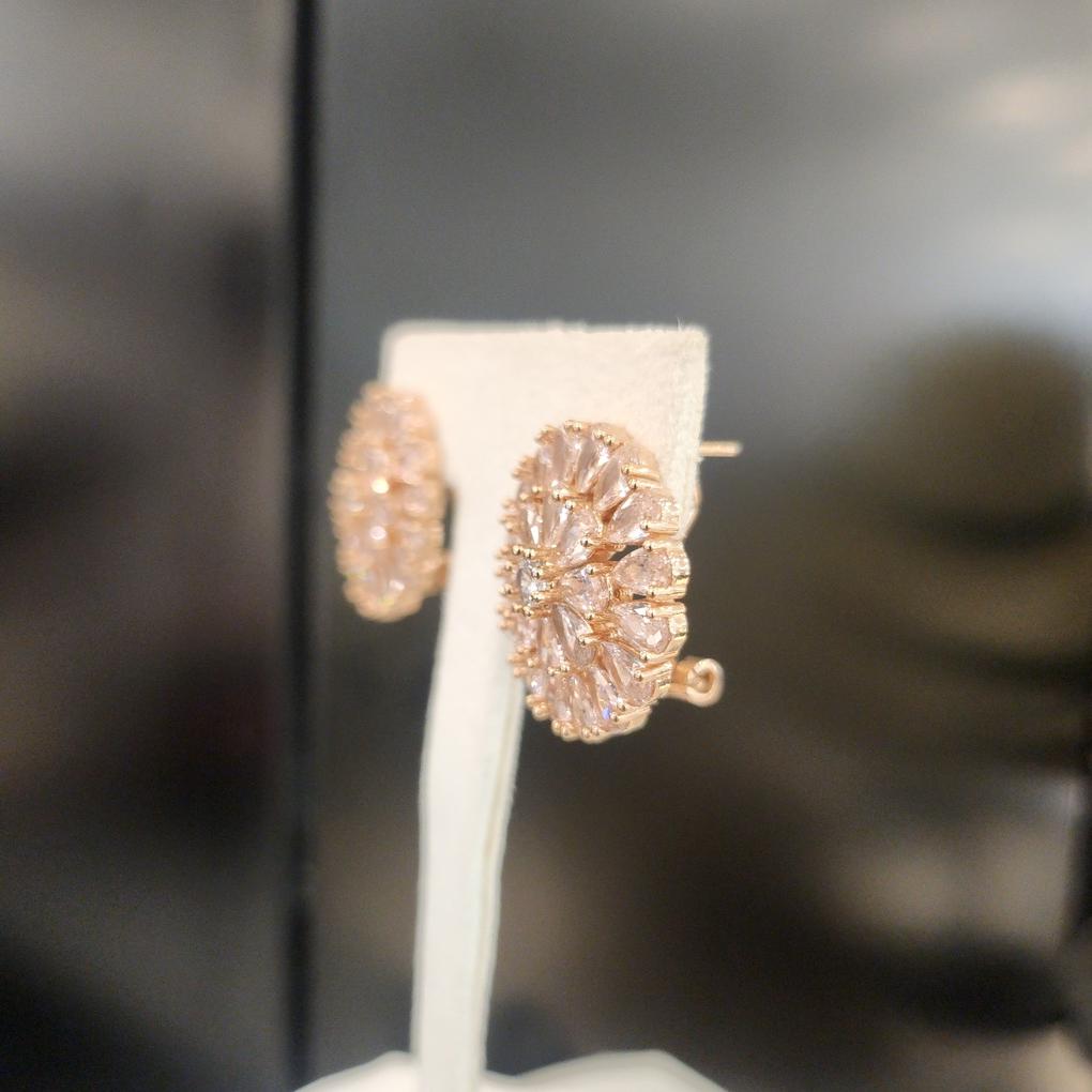 ARTRIA Pink Sunflower E Earrings JTOERFR0049PKF