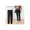 [Gunze] Leggings Pants Tuche Skinny Style Rayon Blend Ankle Length Women's NEW Black M