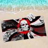 Asciugamani da Spiaggia Grandi in Microfibra con Logo Classico P-Powell P-Peralta Asciugamano ad Asciugatura Rapida Asciugamani da Spiaggia Sabbiosa Asciugamano da Piscina Per Viaggio Nuoto Yoga
