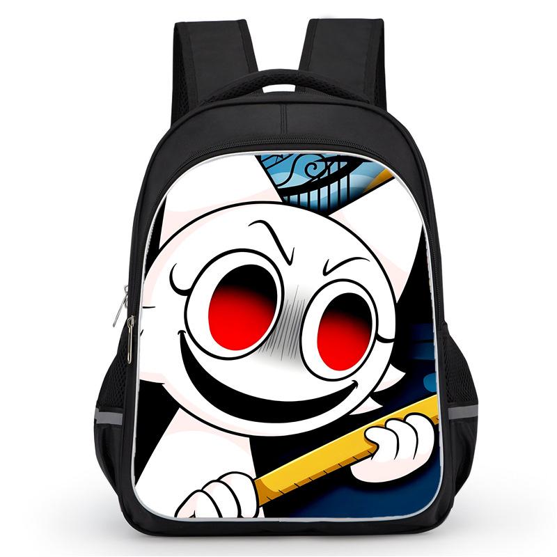 Rhythm Box Sprunki Hra Anime Batoh Studentský Školní Taška Počítačová Taška