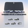 Car Windshield Sun Shade with Reflective Foil Foldable Heat-Resistant Sunshade UV Protection Car Shade for Most Cars SUVs