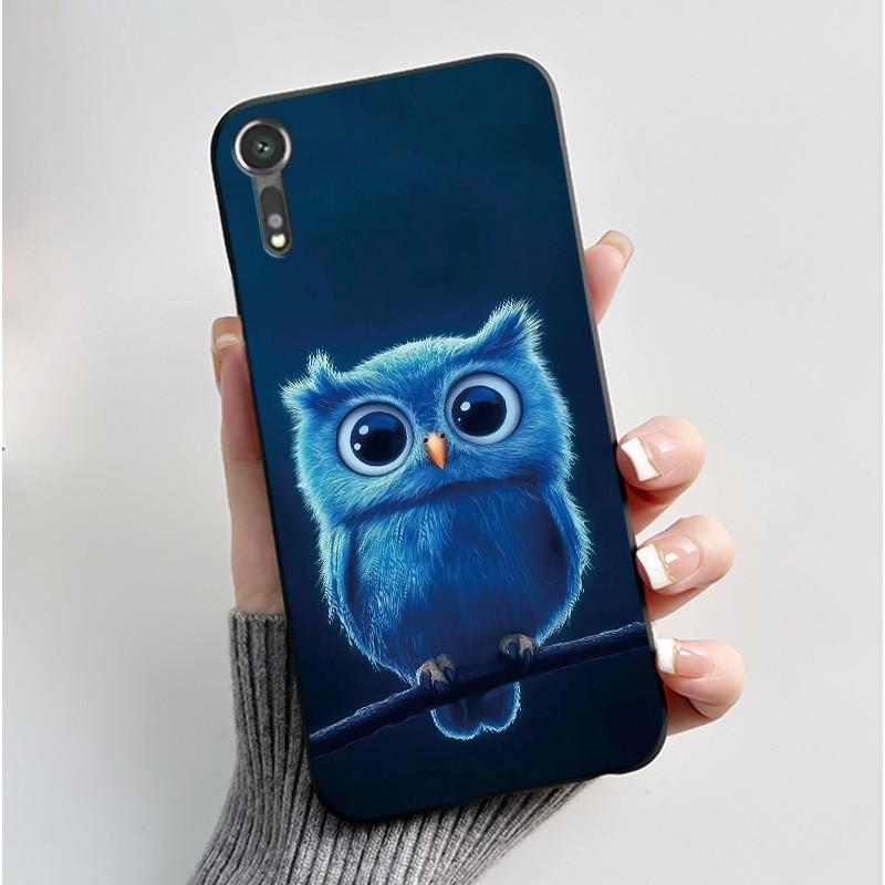 Casing For Sony Xperia XZs XZ XR SOV35 602SO SO-03J Case Matte Black Soft Slim Cover Aesthetic Luxury Cute Cool Boys Girls Shell