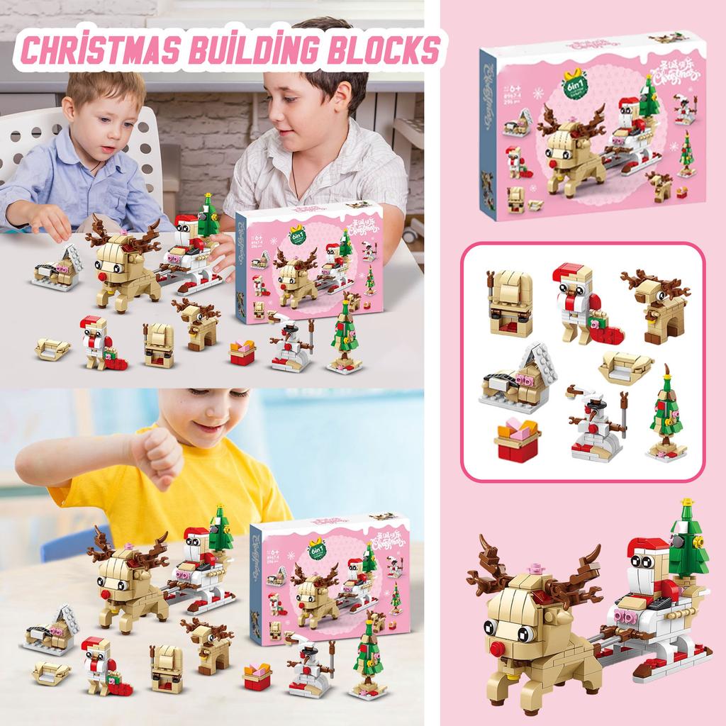 Christmas Building Christmas Box Christmas Building Assembly