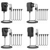 9V AC/for DC Power Adapter, UL Listed for DC Power Supply Cord Adapter 5.5x2.1mm Center Positive for DC Jack 6.6ft with