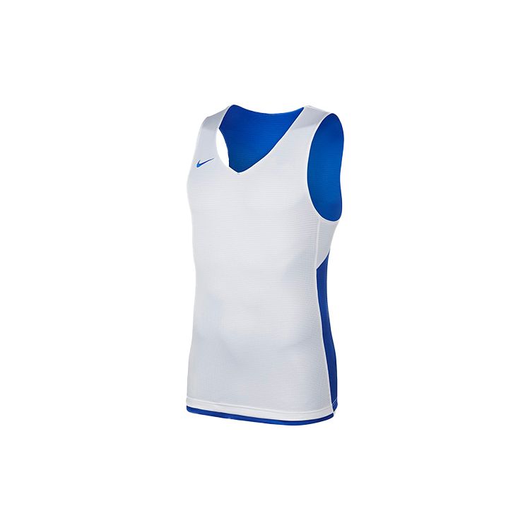 Nike Reversible Straight-Leg Breathable Basketball Vest Men Top Blue 867767-494