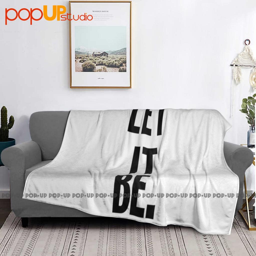 Let It Be Tumblr Top Music Ultra-Soft Blanket Quilt Winter Sofa Cover Bed Covers