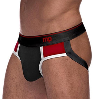 Jockstrap RETRO SPORT Black-Red - Male Power - JockStrap