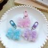 Trendy Resin Bowknot Keychain Decorative Charm Multiple Color Personalize Gifts Decoration for Special Occasions