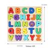 Montessori Kids' Educational Puzzle: Numbers, Letters, Shapes & Sizes Pegboard
