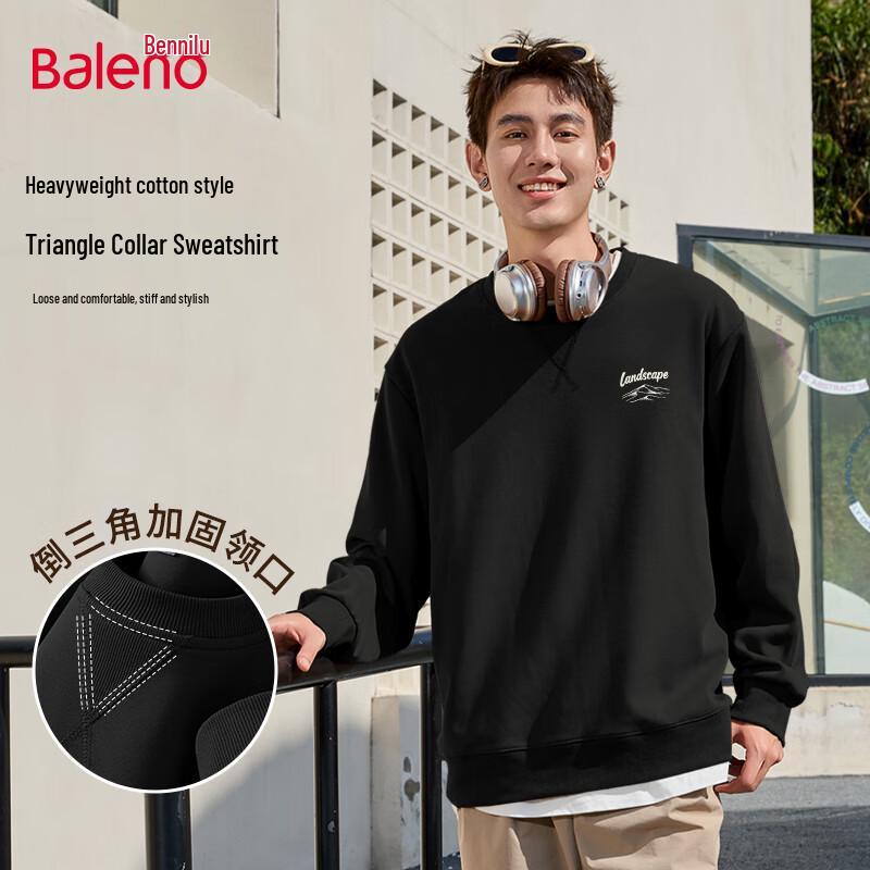 Baleno Men's Trendy Crewneck Pullover Sweatshirt