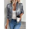 New Autumn Winter Casual Fashion Classic Sequined Nightclub Coat