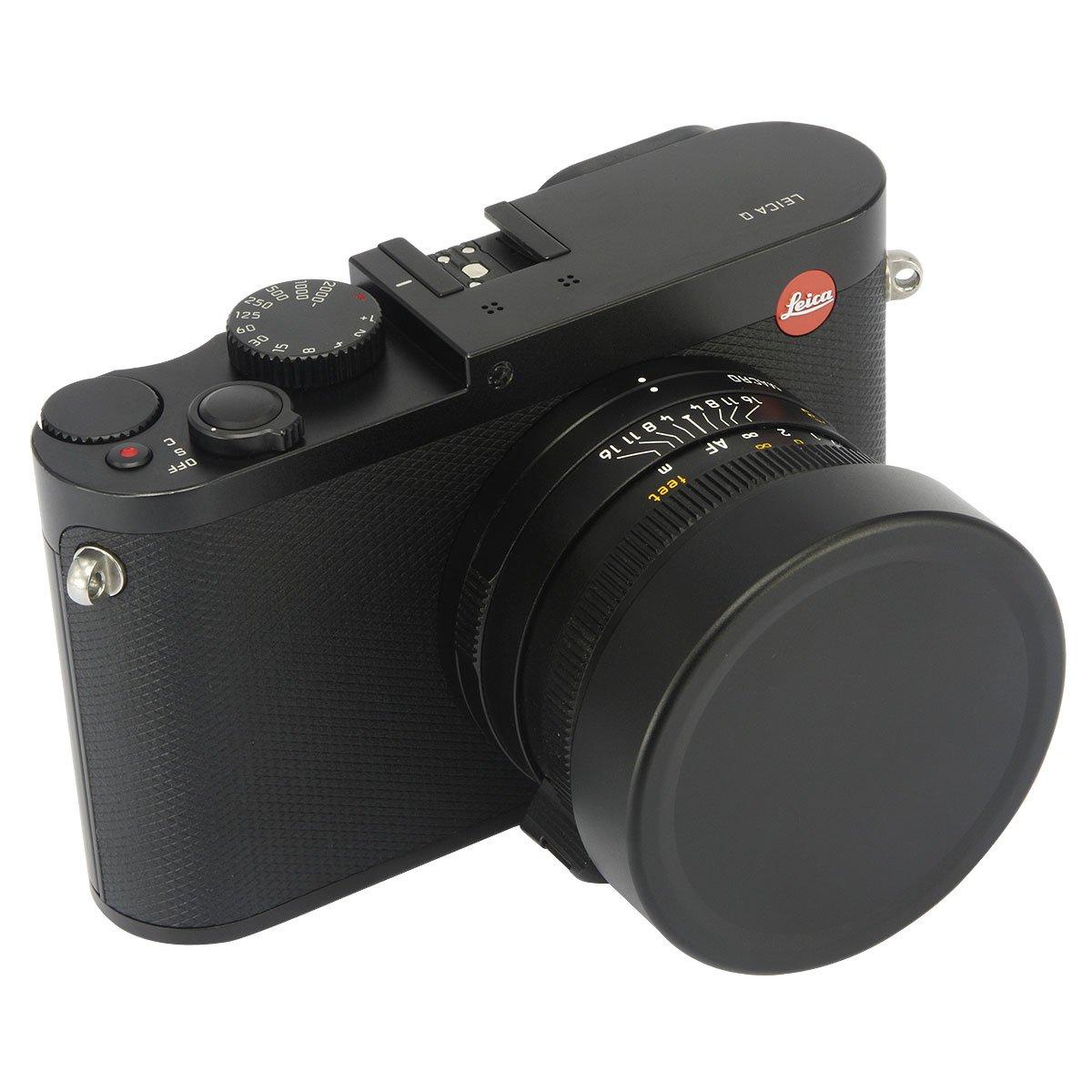 

Haoge Metal Front Lens Cap Cover for Leica Q Q2 Q3 QP Typ 116 Typ116 Camera Black Q3-43 Q-P