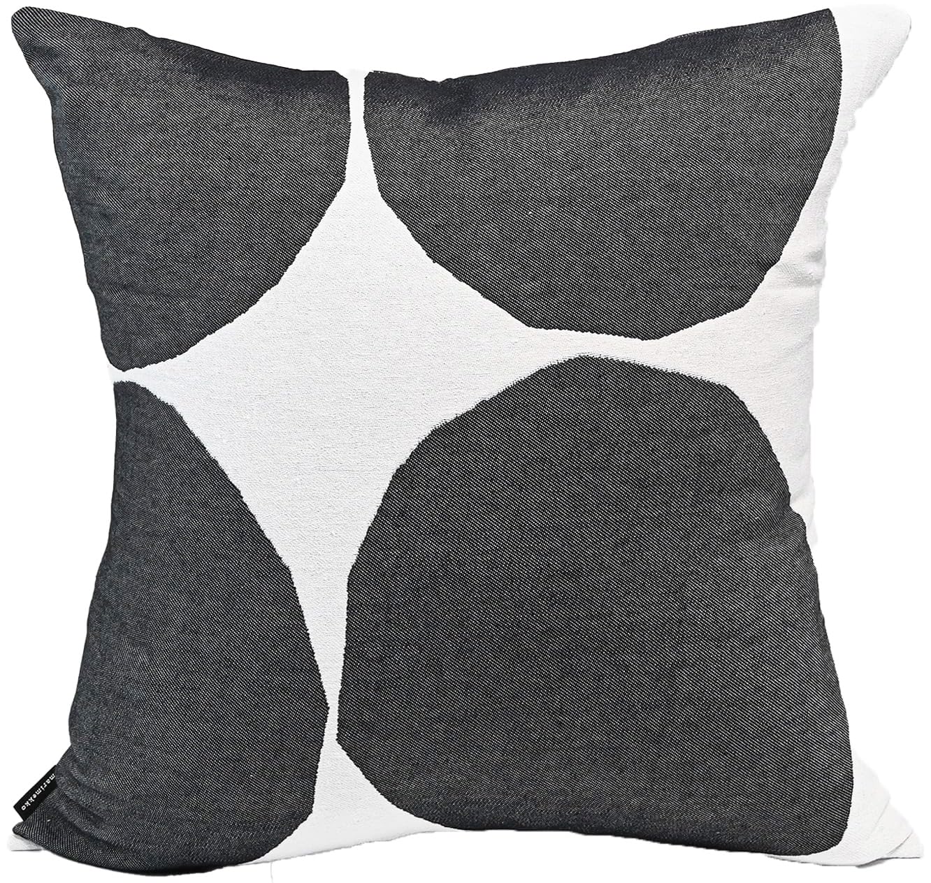 Marimekko KIVET Cushion Cover 50x50cm Off-White and Black 69768-190 Parallel Import 9190₽