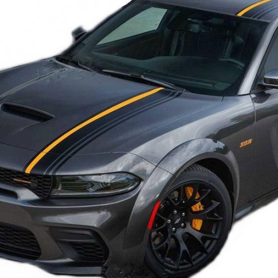 Graphics Racing Stripe Sticker Kit Fit For Dodge Challenger Charger Decal New