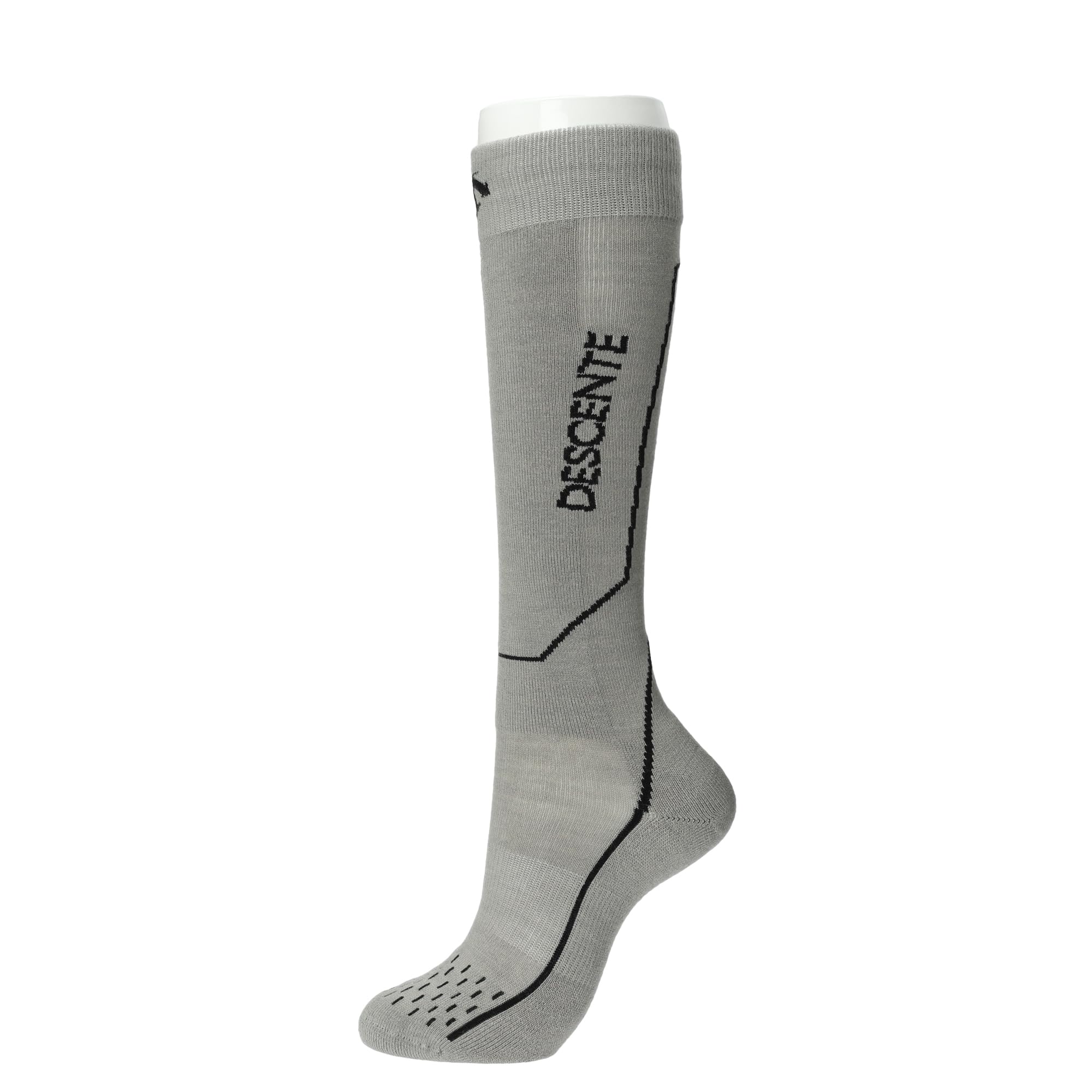 

Descente Far Silver Ion Arch Gray Men s Socks, DWAWJB62, Antibacterial, Odor-Resistant, Thermal, Infrared, (Ag+), Support,