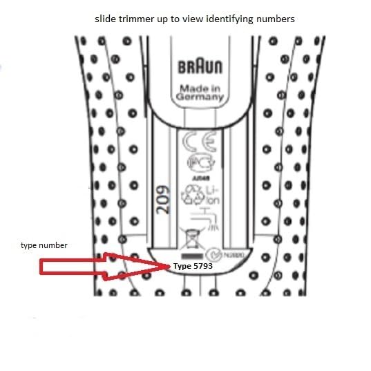 Braun Series 9 Replacement Shaver Head for Models 5790 5791 5793