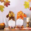 ArtisticDoll Home Embellishment Harvest Festival Gnome Ornament Plush Handmade Thanksgiving Figures