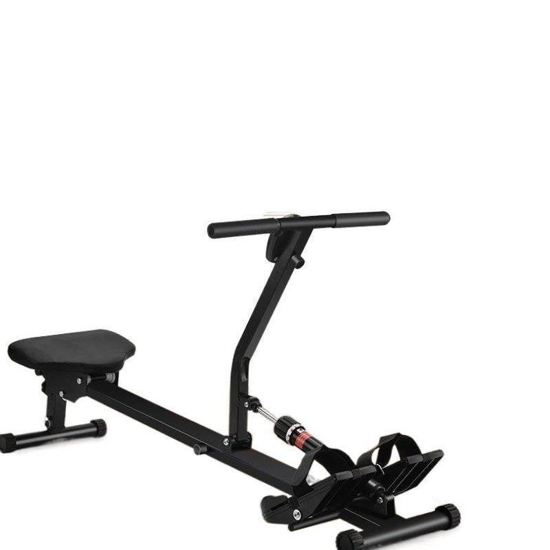 Magnetic Rowing Machine: Hydraulic, Water & Air Resistance Leg Strength Trainer for Family Fitness